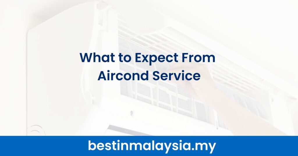 What to Expect From Aircond Service